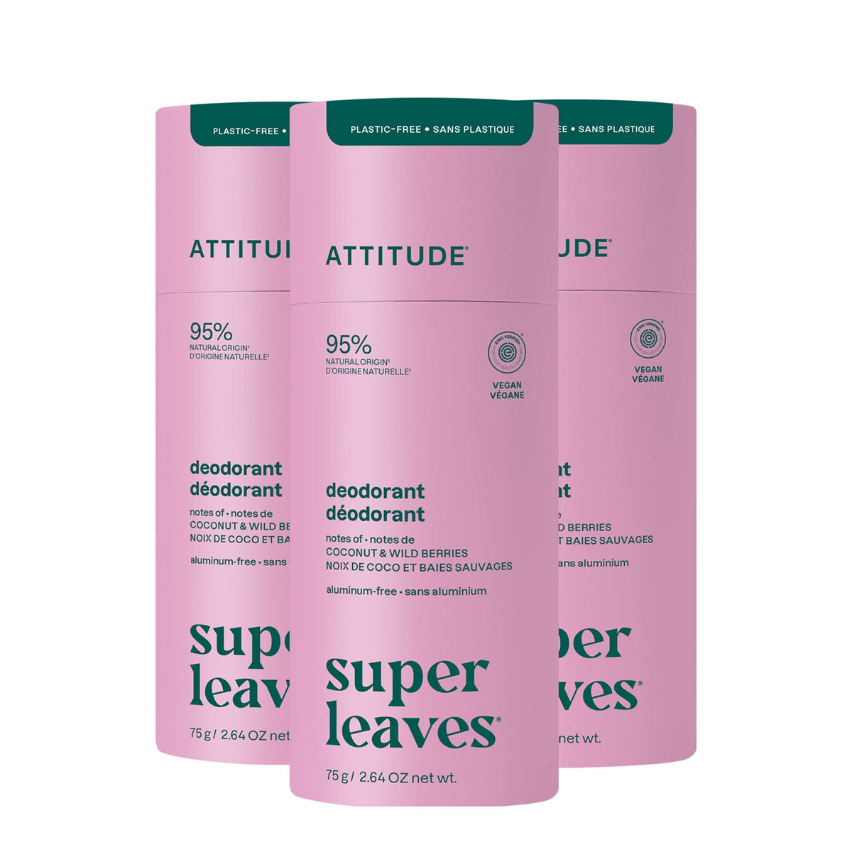 Deodorant 3-pack