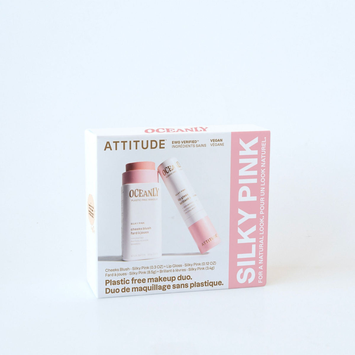 Blush & Lip Gloss - Duo Silky Pink